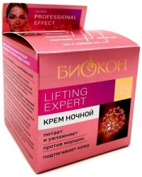 Крем для лица Биокон Профессионал эффект лифтинг эксперт ночной 45+ 50 мл