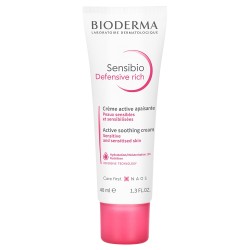 Крем для лица Bioderma Сенсибио Дефенсив насыщенный для чувствительной кожи 40 мл
