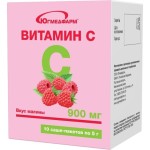 Витамин C, порошок 900 мг / 5 г 10 шт со вкусом малины саше-пакеты