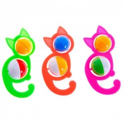 Игрушка-погремушка кошечка