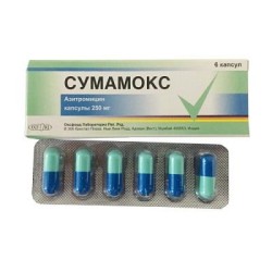 Сумамокс капс. 250 мг 6 шт.