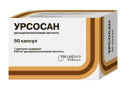 Урсосан капс. 250 мг 50 шт.