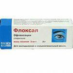 Флоксал мазь глазн. 0.3% 3 г 1 шт.