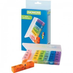 Таблетница Пилюля на 7 дней Дорожная