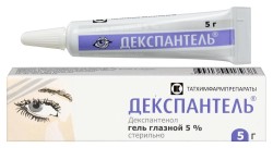 Декспантель гель глазн. 5% 5 г 1 шт.