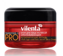 Крем для лица Vilenta Трипептид-3 Про ночной Омолаживающий 50 г