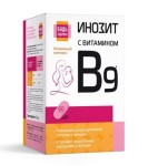 Инозит + Фолиевая кислота B9, Будь здоров капсулы 1000 мг + 400 мкг / 520 мг 60 шт