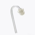 Вкладыш ушной, р. №1 нового типа силиконовый с соединителем